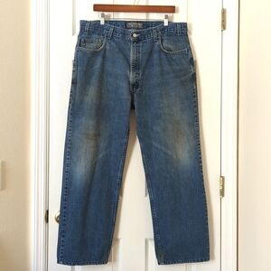 Levi's Y2K Vintage Silvertab Medium Wash Relaxed Fit Straight Leg Jeans 38 x 32